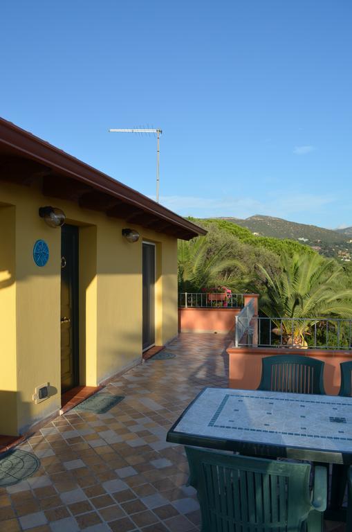 Terrazza Sul Golfo Degli Angeli Vila Capitana Exterior foto